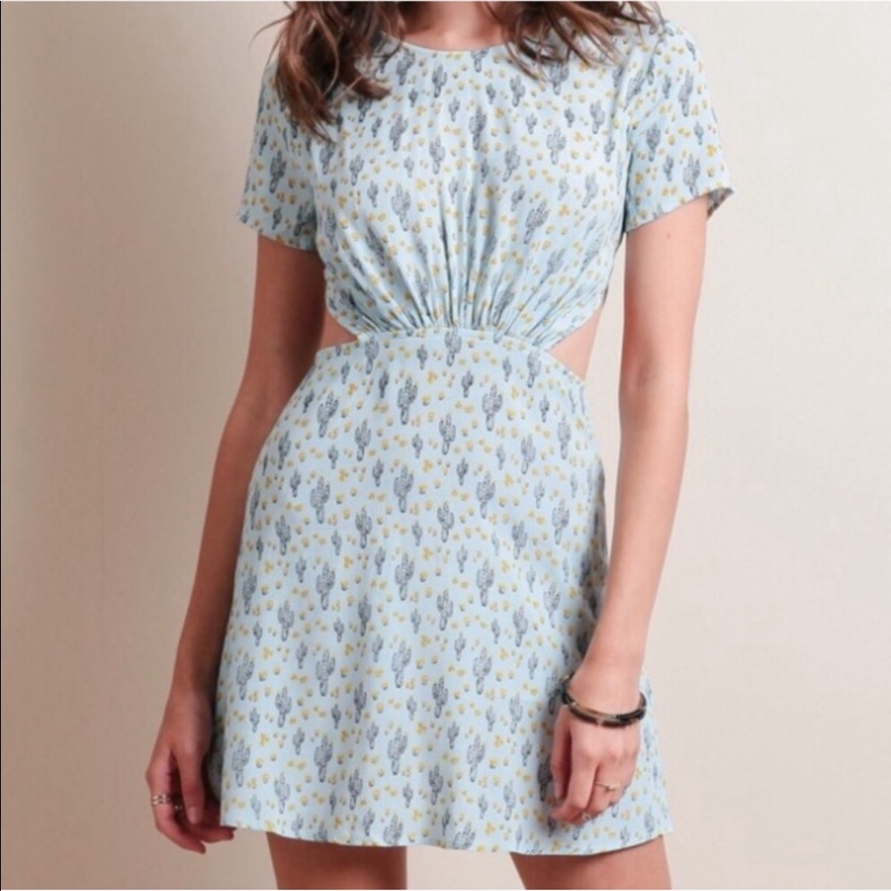 For Love and Lemons Cactus Cutout Dress